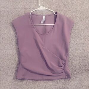 Athleta Bayview short/capped sleeve shirt - Small
